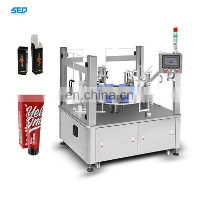 Multi-functional 20-50 carton / min Rotary Type Automatic Packaging Cartoning Machine for Toothbrush
