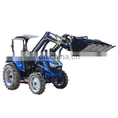 Weifang new Tractor backhoe 4 in 1 mini 904 farm tractor with cabin