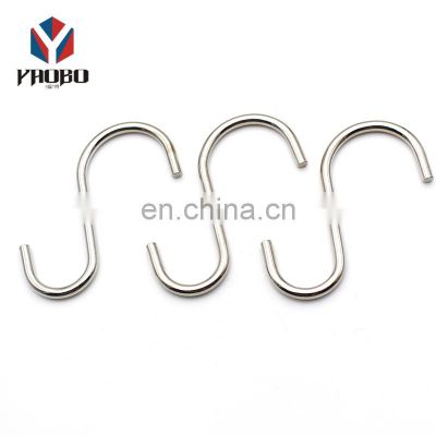Concise Design Custom Stainless Steel S Shape Hooks S Metal Hooks For Hanging