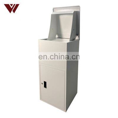 Parcel delivery Box factory direct Drop standing Box with security lock Door Drop Box