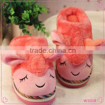 New style Warming cute sheep indoor slipper smile cartoon sheep slippers family slipper wholesale