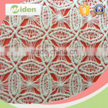 Free sample available dyeable clothing flower strim chemical lace fabric