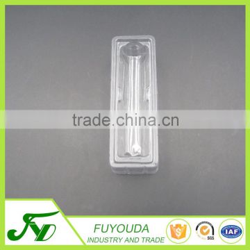 High quality clear plastic clamshell cosmetic packaging box