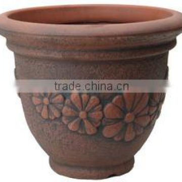 lighted ornamental colorful cheap plastic flower pots wholesale
