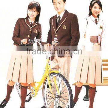 Middle school uniform,western design for school, fashion school wear