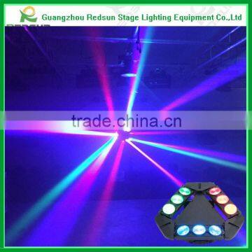 HOT! LED 3*3 light 8pcs*10w RGBW 4IN1profesional stage /party/club/party/christmas/house concert dj moving head