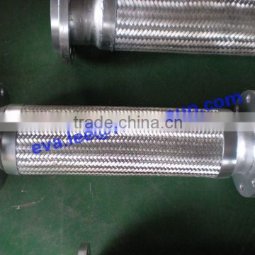 Flange connection flexible braided Stainless Steel hose
