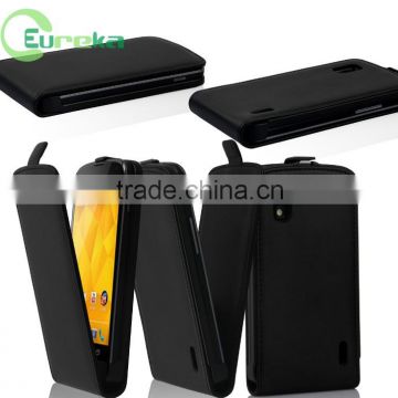 2014 Wholesale hot selling product leather cover for LG Nexus 4
