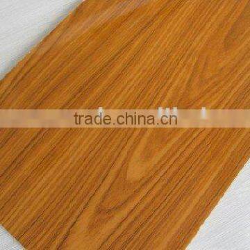 Wood grain polyester plywood