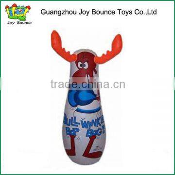 Latest Bowling shape promotional giant inflatable Bull cartoon