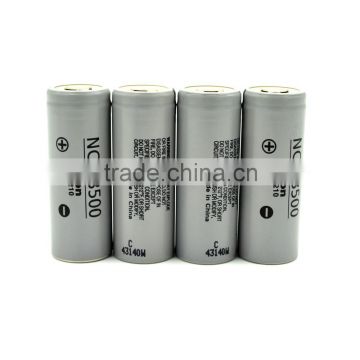 In Stock ! High Capacity Ncr18500 3.6v 2000mAh Cylindrical Type Lithium-ion Battery 2000mah rechargeable Battery