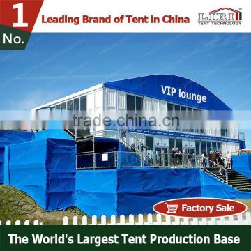 Two Story Exhibition Tent House Luxury Hospitality Tent