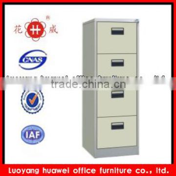 Modern KD metal vertical 4-layer storage drawer cabinet office furniture