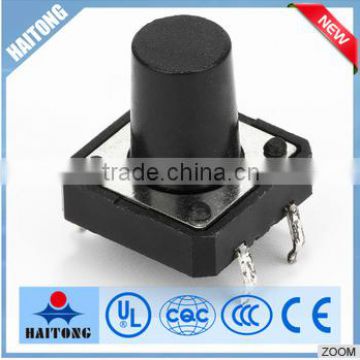 250V hot selling high quality 4 pin push button tact switch 12*12*12