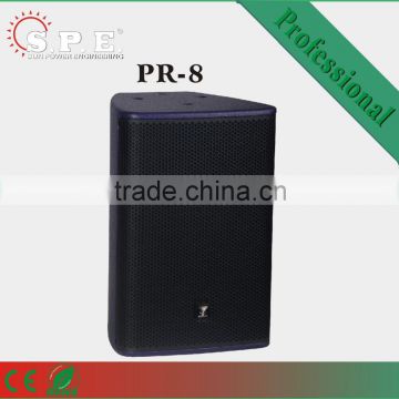 8 inch passive speaker mini portable pa speaker high end indoor full range speaker