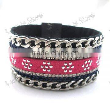 Bangle Crystal Braided Bracelet Wrap Bracelet Charms For Woman wholesale bracelet jewelry