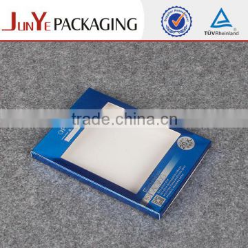 Customized with logo clear window candle fancy packaging box