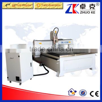 China Cheap 1530 Wood Copper Aluminum CNC Router Machine With Stepper Motor 5.5KW Water Cooling Spindle 200MM Z-Axis