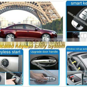 Car Smart Key Systems RFID Keyless Entry Remote Engine Start for Chevrolet