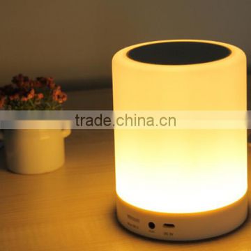 2015 Wireless Audio LED Lamp Bluetooth Speaker with LED Light