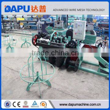 Hot sale galvanized barbed wire making machine