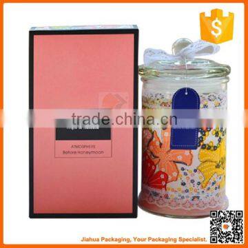 Cardboard Paper Material candle box packaging