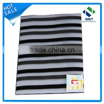 coated overlay film with hico magnetic stripe