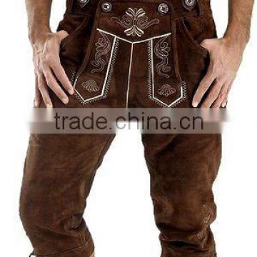 German bavarian lederhosen leather shorts / Style-PW01986