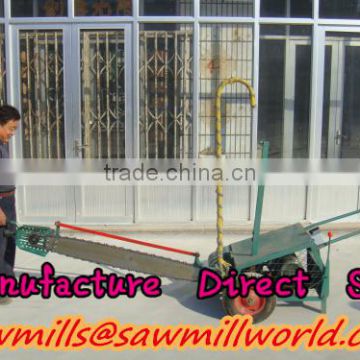 High quality wood slasher with electric motor