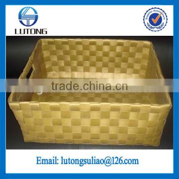 Golden PP plastic box