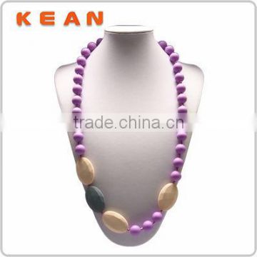 Fashionable Hand Made Beads Teething Beads Necklace