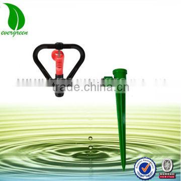 Cheap Mid-range farm irrigation mini butterfly water sprinkler with spike