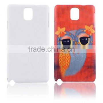 3d sublimation phone case for samsung galaxy note 3 new product/blank sublimation phone case