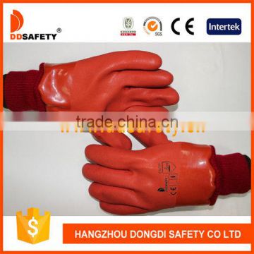 DDSAFETY 2017 Hot Sale Top Quality Pvc Working Glove