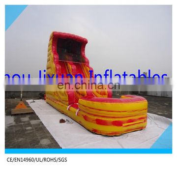 Summer commercial ocean wave inflatable water slide
