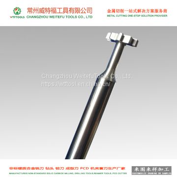 WTFTOOLS manufacturer tungsten carbide non-standard composite chamfering forming tools