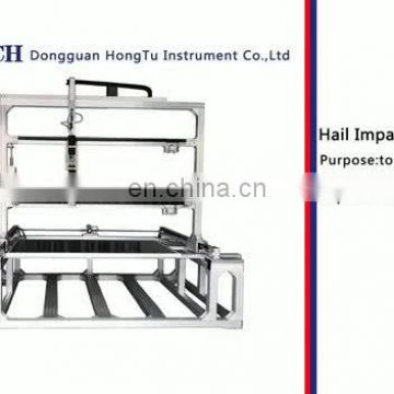 PV solar panel 11 location hail impact strength testing machine  system with IEC61215-2:2016 testing standard