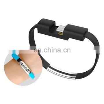 2020 New Design Data Cable Bracelets Wholesale Fast Charging Micro USB Data Cable Mobile Phone Charger Data Line Bracelet Cable