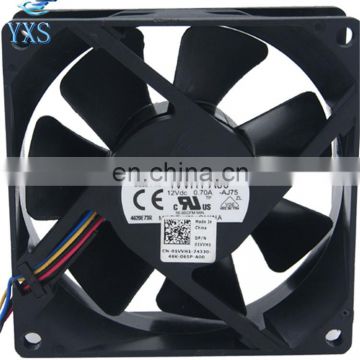 AUC0812D DC12V 0.70A 80 * 80 * 25MM 8025 Silent Wind 4-Wire PWM Temperature Control Chassis Cooling Fan