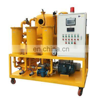 Powerful vacuum efficiency transformer oil purification and filtration device