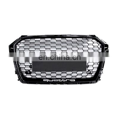 RS1 Grill  For Audi A1 S1 front bumper grille for Audi A1 S1 8X Grill 2016 2017 2018