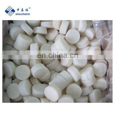 Sinocharm Frozen vegetables  New Crop Non Worm Crisp IQF Frozen Slice White Radish