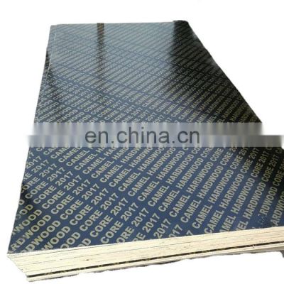 12mm marine plywood black film faced plywood for concrete formwork