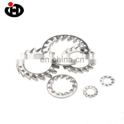 High Tensile JINGHONG Stainless Steel Lock Spring Serrated Washer