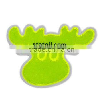 Safety reflective sticker smile EN13356