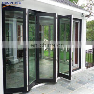 shanghai minye factory wholesale  aluminum folding glass door system