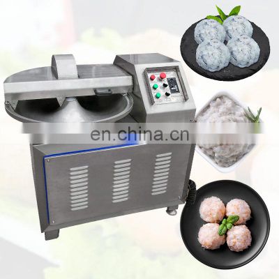 Vegetable Processing 5L Chopper Stainless Steel Electric Food 40L 330 Liter Price Meat Bowl Cutter Machine 20L