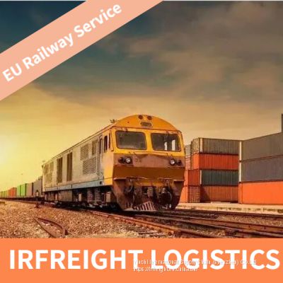 cheapest  railway freight forwarder train transport shipping from China to EU