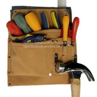 leather  carpenter's nail & tool bag