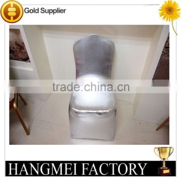 whole sale stretch sliver chair cover for restaurant